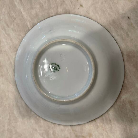 Vintage Mz Altrohlau CM-R Czechoslovakia flower porcelain bowl 5-3/4” - Picture 10 of 10